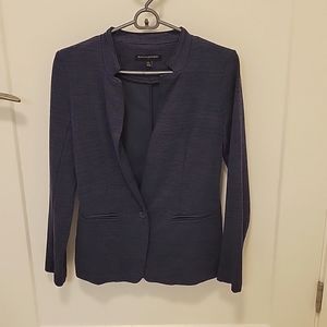 Banana republic dark blue knit jardigan cardigan jacket blazer size XS
